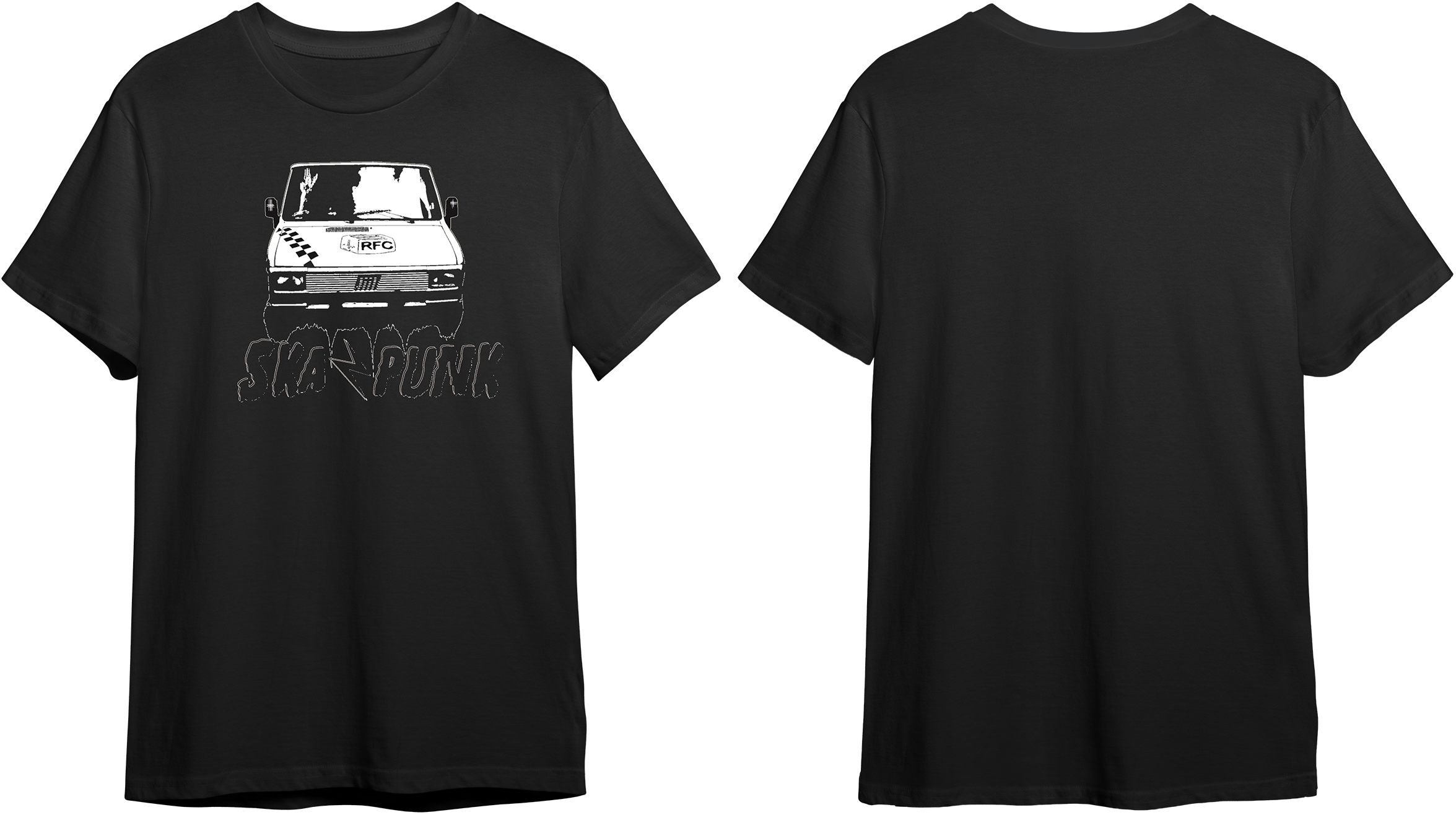 T-shirt RFC Bus Black and White